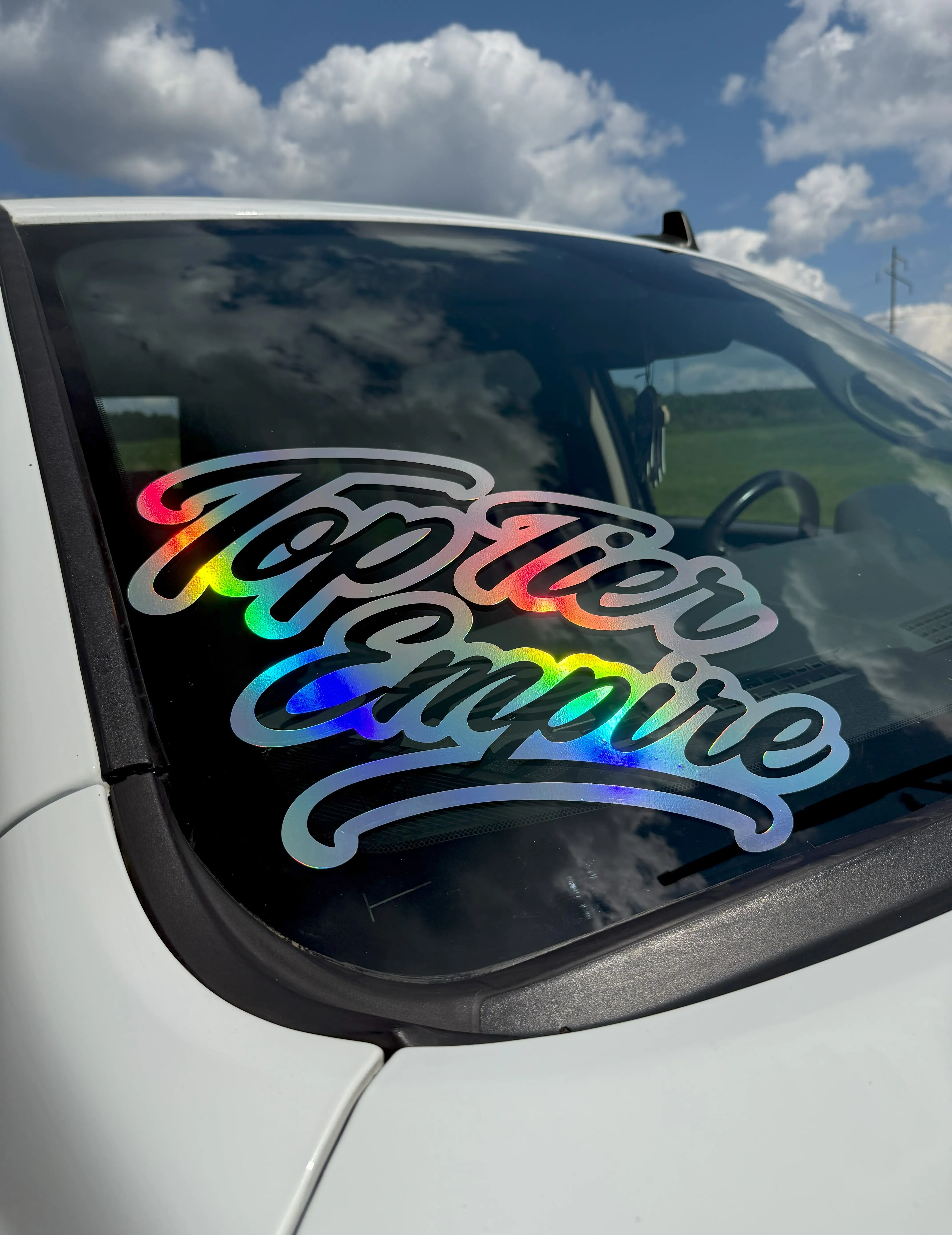 Top Tier Empire v3 windshield Decal Universal Car Sticker Stylish Car Merch