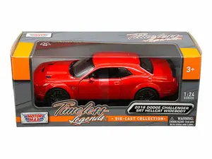 Motormax 1:24 2018 Dodge Challenger SRT Hellcat Diecast Model Car