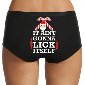 Ladies Naughty boy short Christmas underwear