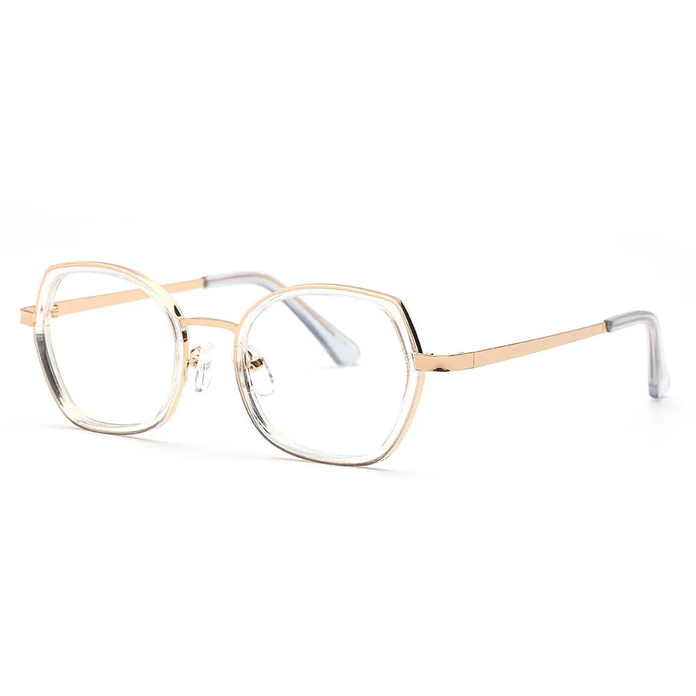 MELISSA | Gold Metal Frame | Clear MELISSA | Gold Metal Frame | Clear