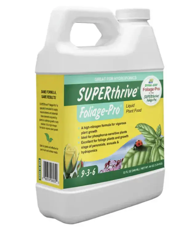 SUPERthrive Foliage-Pro 9-3-6 Liquid Plant Food, qt SUPERthrive Foliage-Pro 9-3-6 Liquid Plant Food, qt