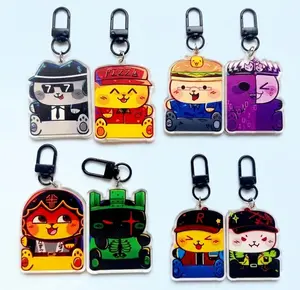 Forsaken acrylic keychains Fanmerch, perfect for attaching to bags, keys, or as a gift.