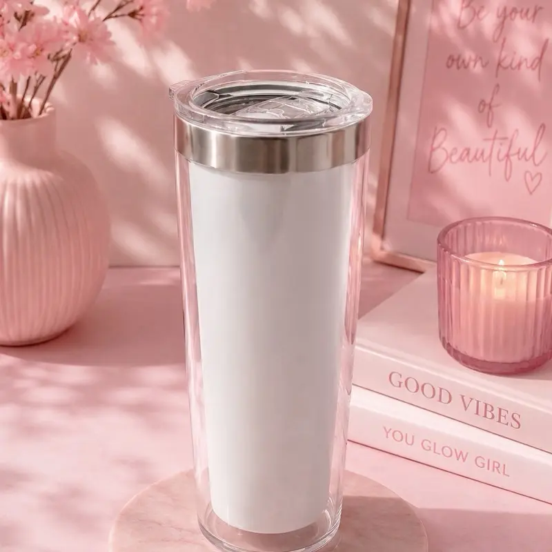Customizable 20oz Tumbler - Live Personalization Option
