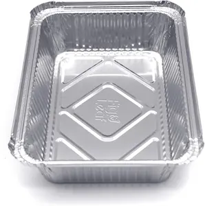 Hot Seller Alert! 20-Count Rectangular Foil Containers, Food-Grade Oven Safe for Hassle-Free Meal Prep #KitchenEssentials