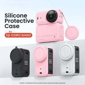 Dji Osmo Nano Silicone Protective Case, Portable Protection for Sports Camera Accessories, Durable & Lightweight Design