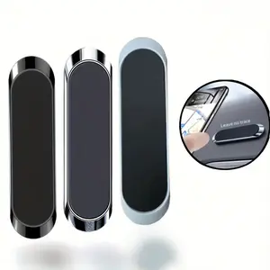 Three-piece Set of Adhesive Magnetic Phone Holders Universal Strong Magnetic Holders Compatible with iPhone Samsung Xiaomi Car Accessory Phone Mount outdoorfun