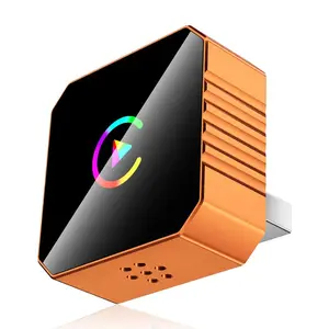 [Christmas Picks with CarPlay] Mini Orange Cube Pro 3.0 Wireless CarPlay & Android Auto Adapter 2026– Plug & Play, Fast Auto-Reconnect