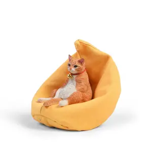 JXK Studio  Lazy Cat 1.0 Figurine Statue SeriesDurable Polyresin with Intricate Details