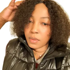 Afro curly wig 14 inch