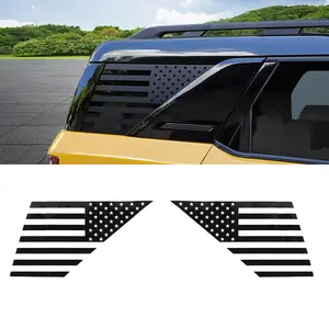Rear Window Glass Sticker Decals Trim Cover for Ford Bronco Sport 2021+ Decoration Sticker tiktokshopspringglowup decorative car lover gift