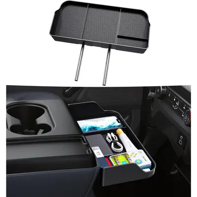 F250 Accessories Jump Box JDMCAR Front Center Seat Headrest Organizer Compatible With 2011-2024 F150 Accessories Ford F250 Super Duty Accessories