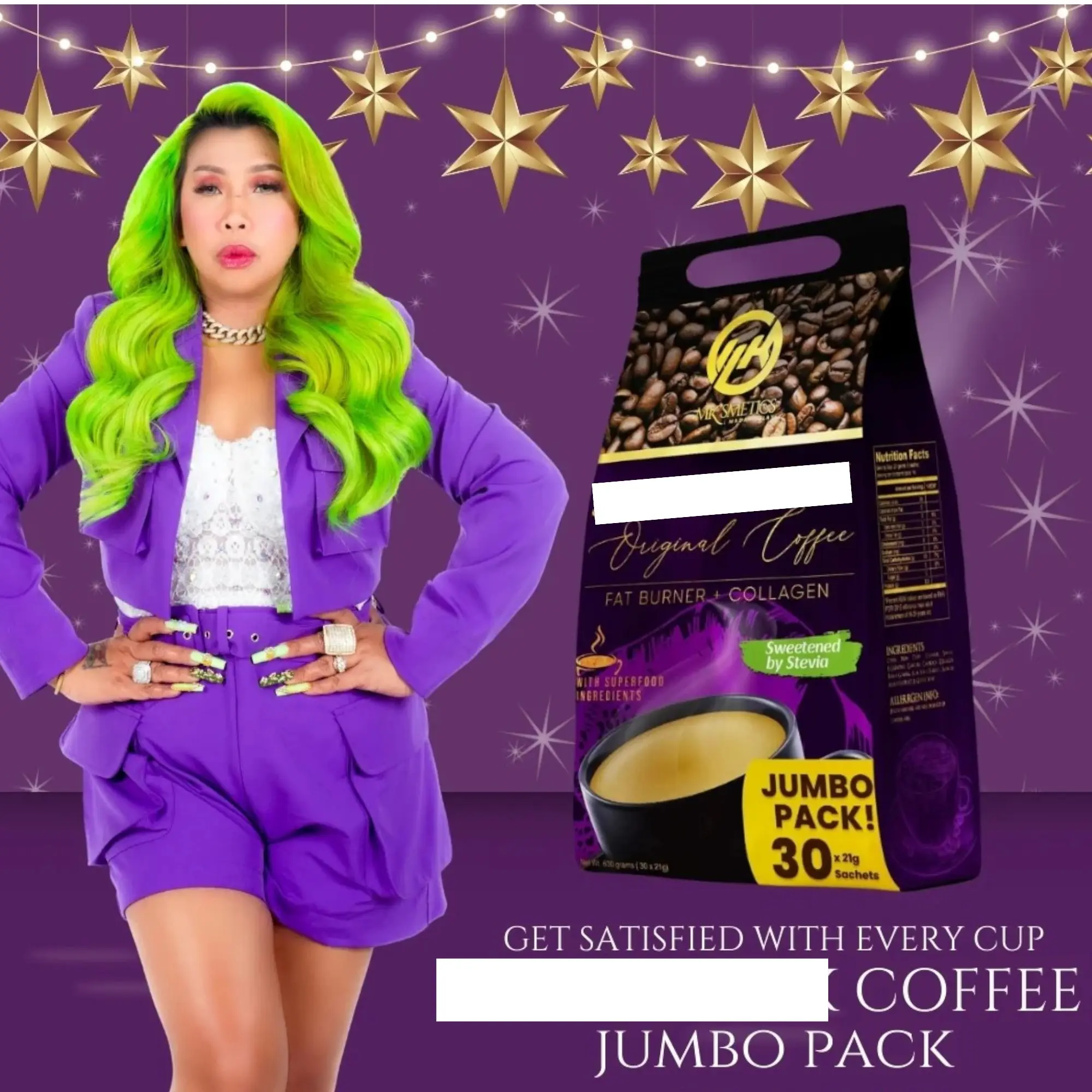 Madam Kilay Original Coffee Jumbo Pack - TikTok Shop