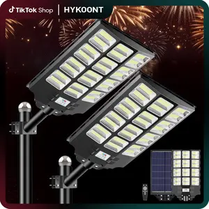 HYKOONT  Street  Outdoor, 450000 Lighting, 3 Modes LED Waotion  Security Wall Lamp for Outdoor Garden Street Yard Fall Porch Decor,   Outdoor Mounted  with Remote Control, IP65 Waterproof motion sensor smart solar lights BlackFriday