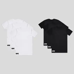 IGCY 3 Pack Tagless Tees - Includes White and Black T-Shirts with Unique Branding Design