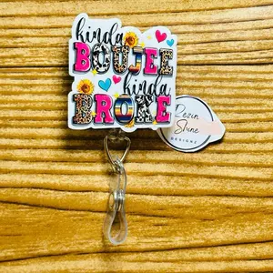 Kinda Boujee Kinda Broke Badge Reel