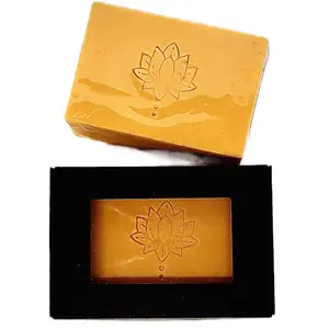 LOTUSBYME TURMERIC SOAP BAR WITH ALL NATURAL & ORGANIC INGREDIENTS COCONUT OIL, VITAMIN E,  Skincare Facial Cleansing