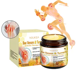 Bee Venom Turmeric Cream for Joints External Use Soothing Relief for Back Neck Hands Knees Feet 60ML