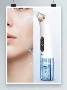 Tired of Clogged Pores? Electric Blackhead Remover Vacuum Deep Cleans Dirt, Oil & Acne, Helps Shrink Pores & Smooth Skin, Adjustable Suction, Portable Cordless Design, Rechargeable for Daily Skincare Routine