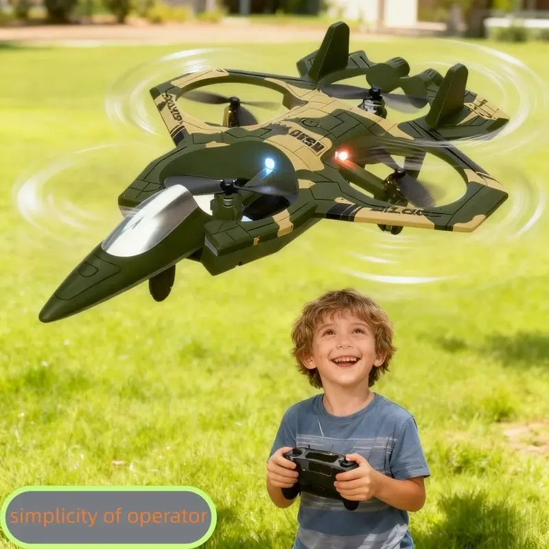Aerial Stunt Rolling Light-Up Quadcopter, with Hovering Altitude Hold Function - Remote Control Air Mode