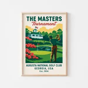 Vintage Golf Print | Golf Poster.