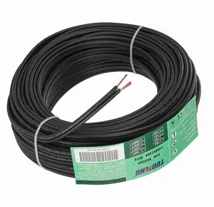 TUOFENG Low Voltage Landscape Lighting Copper Wire 16/2 200 ft Outdoor Direct Burial Electrical Wire - UL Listed, 2 Conductor 16 AWG Wire for Outdoor Low Voltage Landscape Lighting
