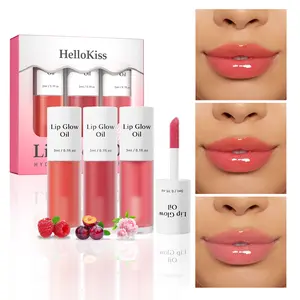Honey Apple Coconut Moisturizing Lip Oil, Non-Sticky Lip Gloss, Fruit Flavor Lip Balm, Daily Hydrating Lip Care, Long-Lasting Shine