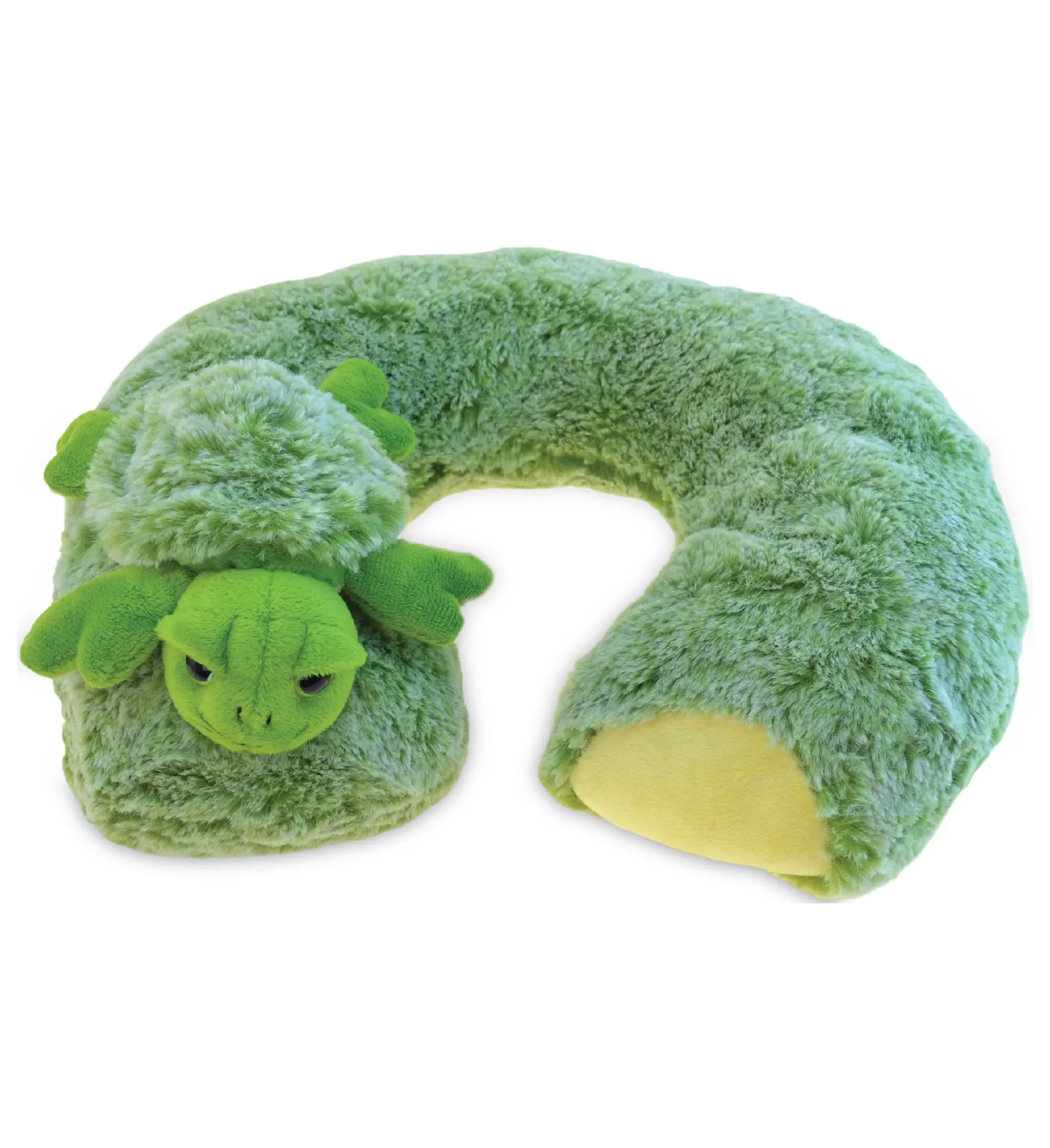 Soft Polyester Neck Pillow - Super-Soft, 11 Inches, Flexible Neck, Sea Turtle Design, Travel & Bedding Use
