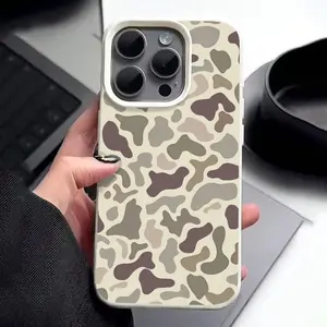 Camouflage Pattern Phone Case Casing, Full Protection Shockproof Tpu Cover, Fits iPhone 11/12/13/14/15/15 Pro/15 Plus/15/16/17 Pro Max, Accessories