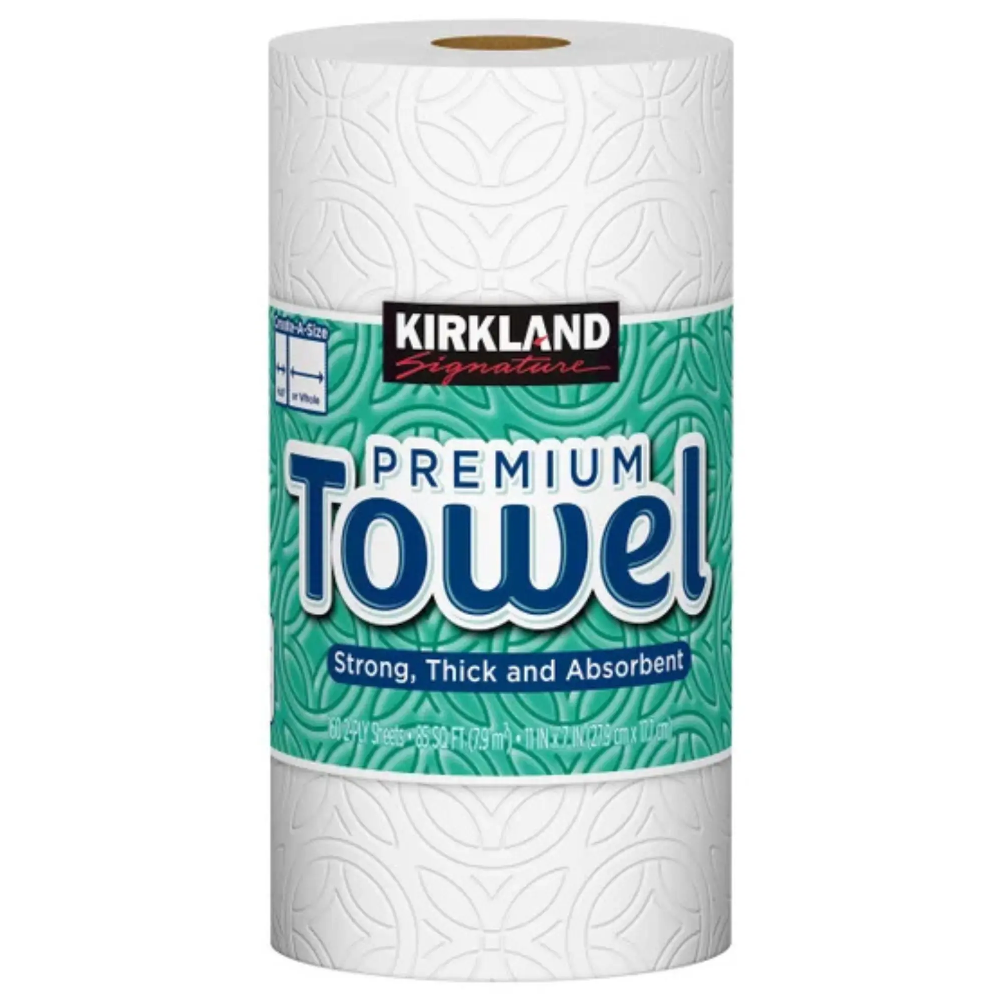 Kirkland Signature Premium Paper Towels 2-Ply 160 Sheets Per Roll Strong & Absorbent