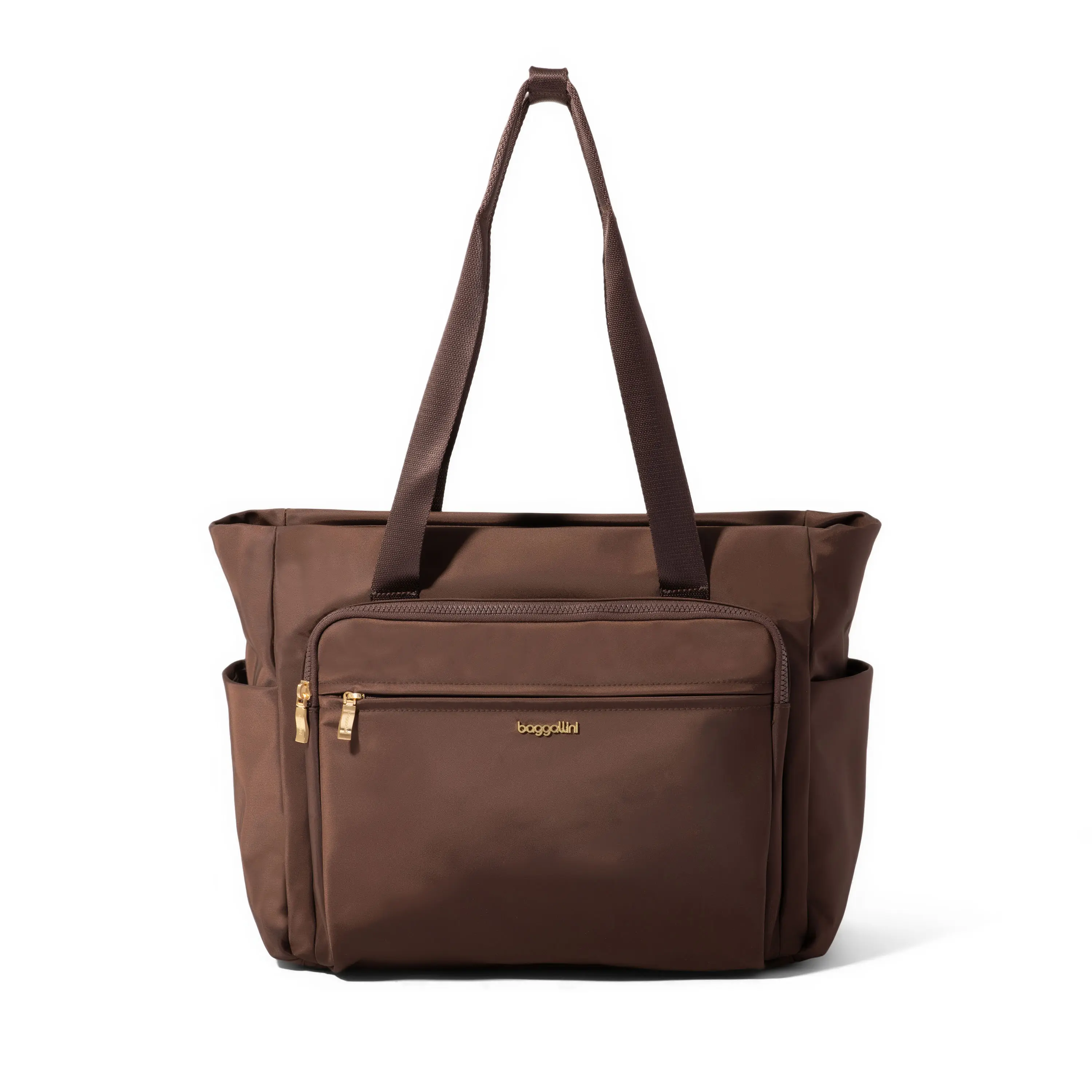 baggallini Women's Nolita Laptop Tote Bag - Casual Commuter Bag with Device Compartment, Device Compartment Laptop Bags