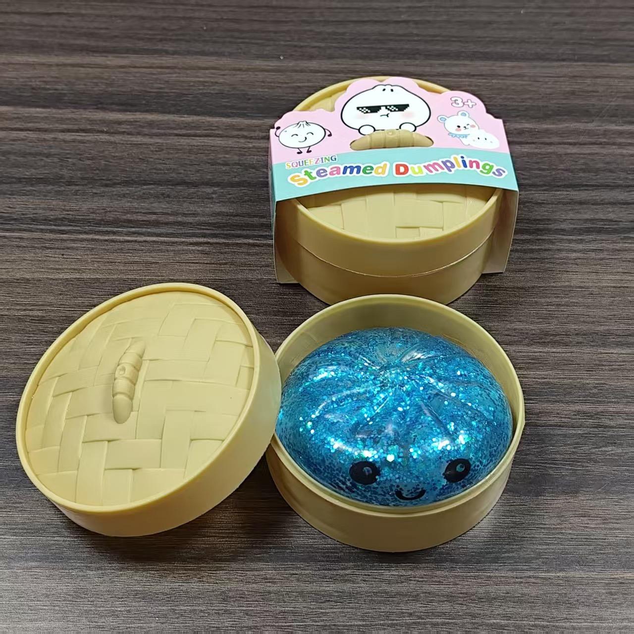 Glitter Smiling Dumpling Squishy with Steamer Box – Maltose Texture Soft TPR Fidget Toy for Kids & Adults, Cute Emoji Squeeze Ball, Ideal for Stress Relief & Gifting Glitter Smiling Dumpling Squishy with Steamer Box – Maltose Texture Soft TPR Fidget Toy for Kids & Adults, Cute Emoji Squeeze Ball, Ideal for Stress Relief & Gifting