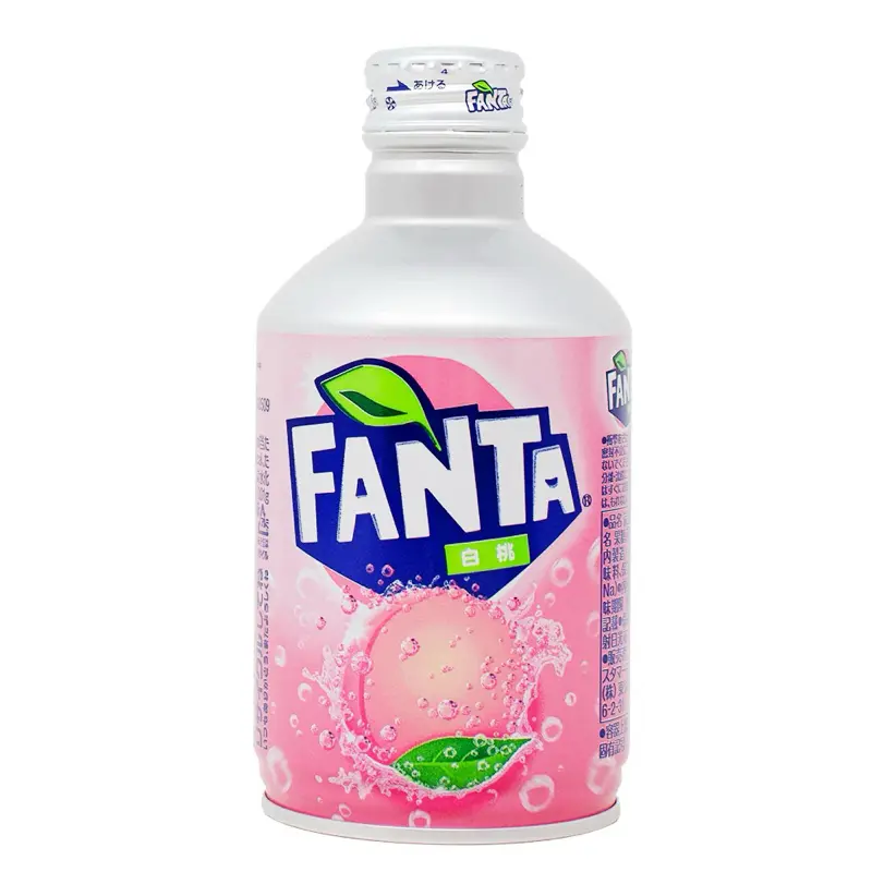 Fanta Peach Flavor Soda - Refreshing Beverage Fanta Peach Flavor Soda - Refreshing Beverage
