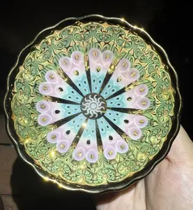 98705 Hand Carved Tea Cup