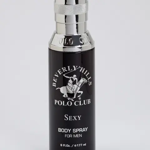 Beverly Hills Polo Club | Sexy Natural Body Spray 200ml for Men - Long-Lasting Fragrance with Natural Essential Oils - Bold & Masculine Scents - Ideal for Everyday Use & Special Occasions