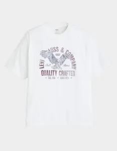 LEVI'S Graphic Mens Cropped Tee