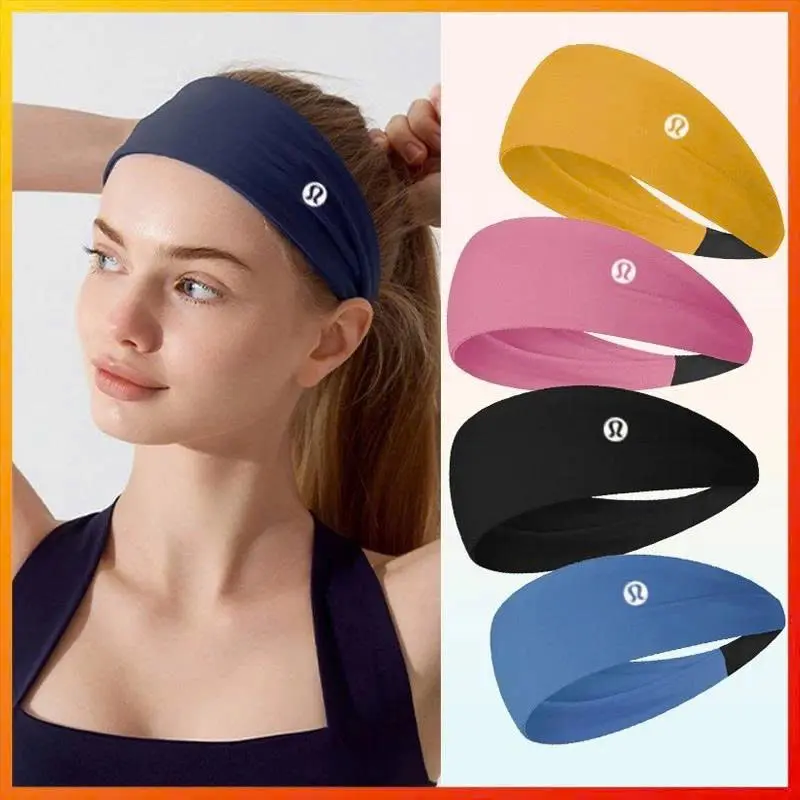 Wide Non-Slip Workout Headband for Women – Sweat-Wicking Yoga, Running, Gym & Fitness Hair Band