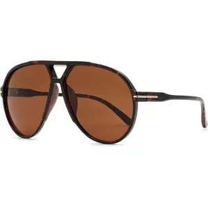 FEISEDY Retro Oversized Sunglasses for Women Men Classic 70s Trendy Sun Glasses Vintage Shades B0289