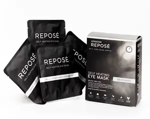 Reposé Self Heating Eye Mask | Heated Eye Compress | Soothing, Hydrating, and Lightweight for Eye Treatments