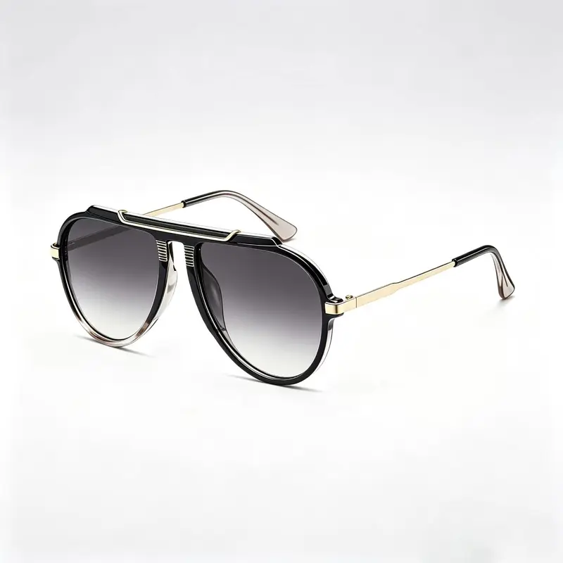 1 pcs Black Frame - Gradient Black Mirror