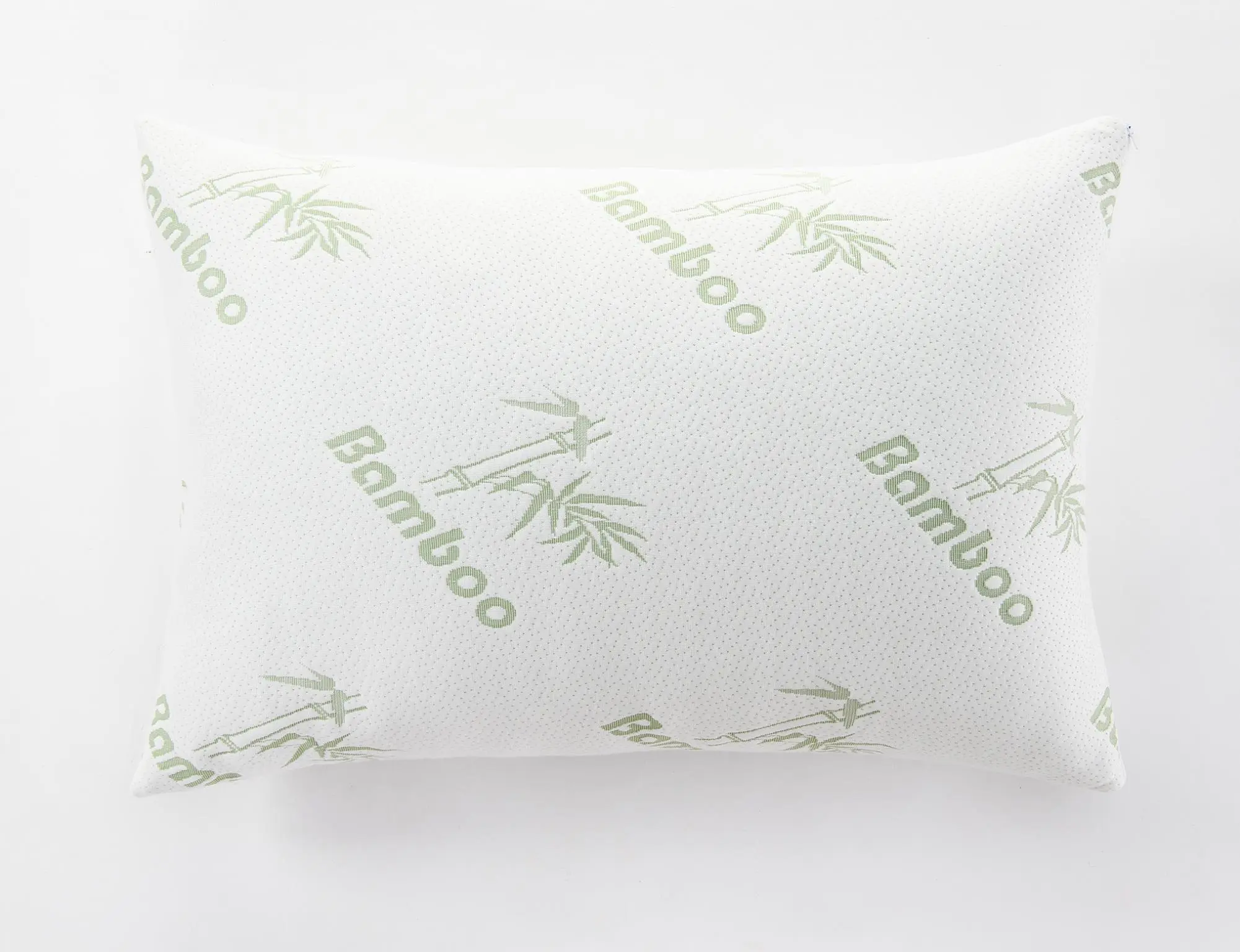 6-Pack Natural Bamboo Shredded Memory Foam Pillows - Queen/King Sizes, Bamboo-Infused Cover, Neck Support Posture, Relieves Insomnia, TMJ, Migraines, Snoring, Neck Pain, Asthma Relief