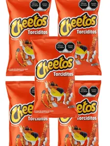Torciditos Cheetos 5 bags of 55 grams Torciditos Cheetos 5 bags of 55 grams