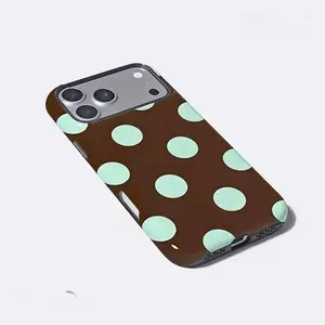 Customized TPU Sublimated Chocolate Mint Phone Case - Creative Fresh Design Tech Accessories for iPhone 17, 16 Pro Max, 15 Plus, 14 Pro, 13/12/11 & Galaxy S26, S25 Ultra, S24 Plus, S23 FE, S22/S21