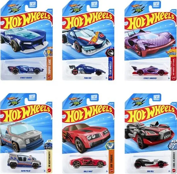 Hot Wheels Basic 1:64 Car 72-Piece K Assortment  [COLLECTIBLES] Ships IN OWN Container , Toy Car, Assortment