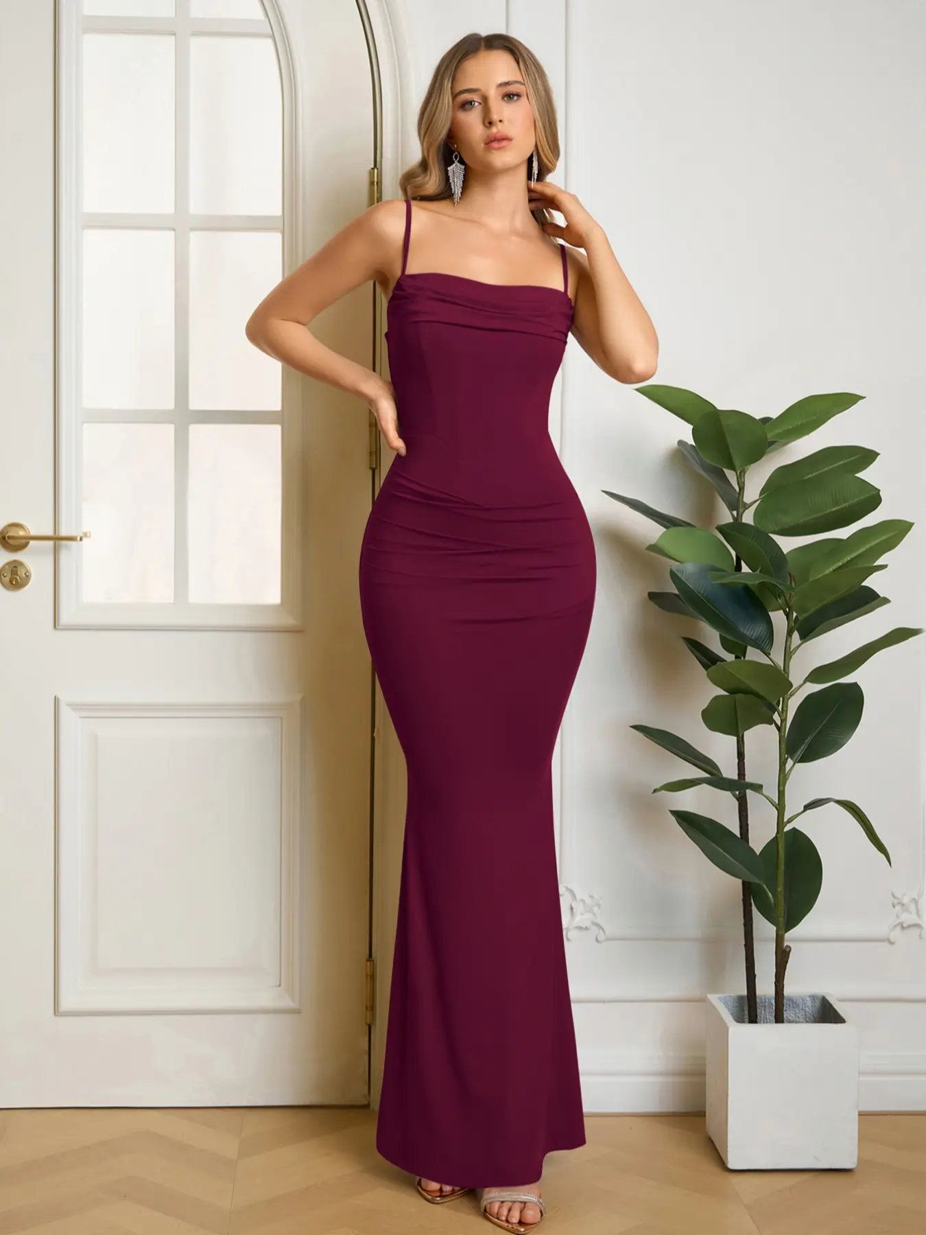 Parthea Corset Slip Dress Spaghetti Strap Sleeveless | Fit Ruched Mermaid Hem Maxi Gown for Formal Prom & Nightlife, Elegant Evening Gown, Comfortable Chic Casual Evening Wear for Women - TikTok Shop Parthea Corset Slip Dress Spaghetti Strap Sleeveless | Fit Ruched Mermaid Hem Maxi Gown for Formal Prom & Nightlife, Elegant Evening Gown, Comfortable Chic Casual Evening Wear for Women - TikTok Shop