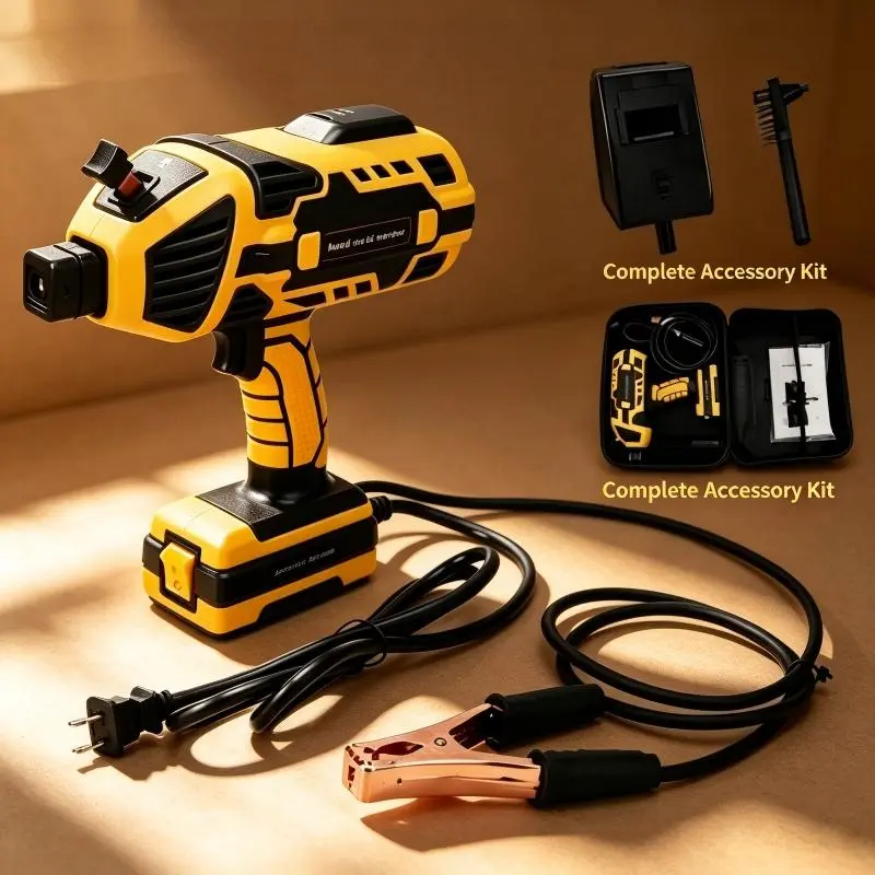 Handheld portable welding machine yellow
