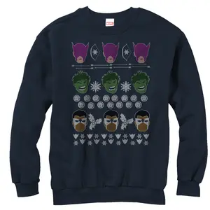 Men's Marvel Ugly Christmas Avengers Sweatshirt