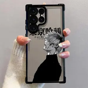 Anime T-Tokyos G-Ghouls Phone Case Suitable for Samsung Galaxy S26 S25 S24 A57 A37 A07 A26 A36 A55 A35 A06 A16 A05 A14 A24 A34 A54 A15 A05S A25 A04e A04 S23 S22 S21 FE Ultra Plus Edge 4G 5G Anti Fall Transparent Soft Back Cover