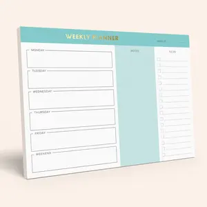Weekly Planner Notepad Weekly Planner Notepad