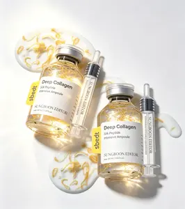 SUNGBOON EDITOR Silk Lifting Peptide Ampoule | Wrinkle Care | Face-Lift at Home serum with Peptides & Deep Collagen 1.35 fl oz | Plumping, Smooth, Anti aging Korean Skincare 40ml