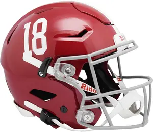 Alabama Crimson Tide Riddell #18 SpeedFlex Authentic Helmet - Fanatics Authentic Certified